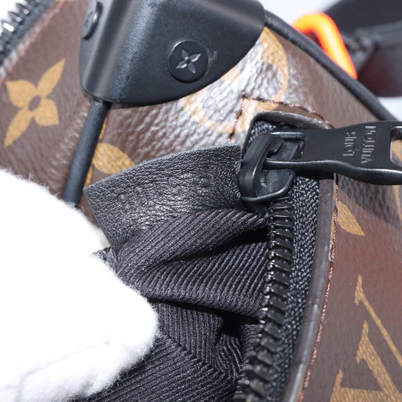 LOUIS VUITTON Monogram Solar Powered Ray Mini Soft Trunk M44480 LV Auth LN155V