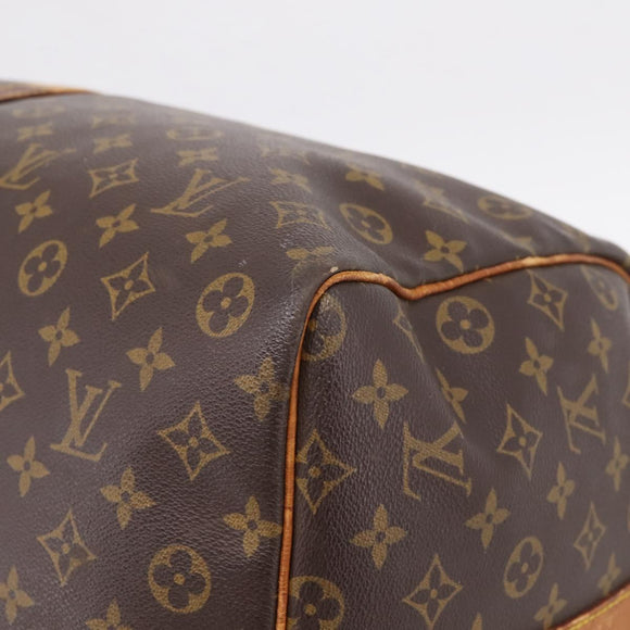 LOUIS VUITTON Monogram Keepall Bandouliere 60 Boston Bag M41412 LV Auth LN156