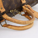 LOUIS VUITTON Monogram Keepall Bandouliere 60 Boston Bag M41412 LV Auth LN156-7