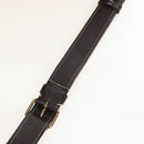 LOUIS VUITTON Monogram Mini Lin Saumur XL Shoulder Bag Ebene M95220 Auth LN158V-14
