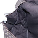 LOUIS VUITTON Monogram Mini Lin Saumur XL Shoulder Bag Ebene M95220 Auth LN158V-35