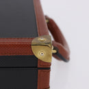 Vivienne Westwood Briefcase PVC Black Gold Auth LN161-7