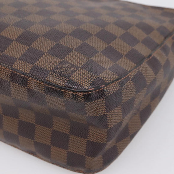 LOUIS VUITTON Damier Ebene Looping MM Shoulder Bag SPO LV Auth LN162