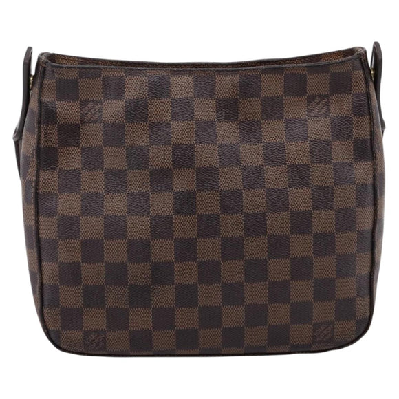 LOUIS VUITTON Damier Ebene Looping MM Shoulder Bag SPO LV Auth LN162