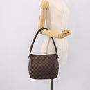 LOUIS VUITTON Damier Ebene Looping MM Shoulder Bag SPO LV Auth LN162-25