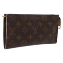 LOUIS VUITTON Monogram Bucket GM Accessory Pouch LV Auth LN165-1