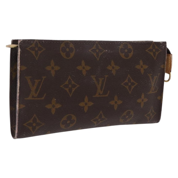 LOUIS VUITTON Monogram Bucket GM Accessory Pouch LV Auth LN165
