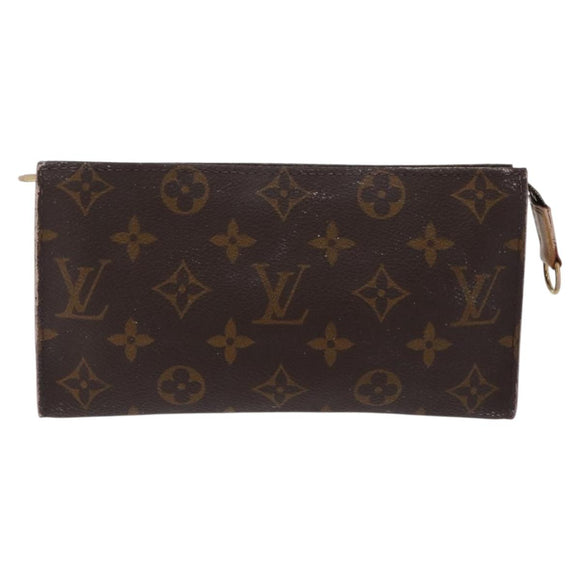 LOUIS VUITTON Monogram Bucket GM Accessory Pouch LV Auth LN165