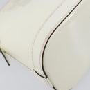 LOUIS VUITTON Monogram Vernis Miroir Alma Mini Bag Snow M52749 LV Auth LN166V-15