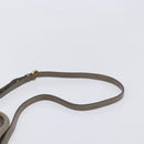 Miu Miu Hand Bag Vitellolux 2way Brown Gold Auth LN167V-15