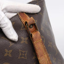 LOUIS VUITTON Monogram Sac Shopping GM Tote Bag M51110 LV Auth LN170-20