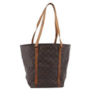 LOUIS VUITTON Monogram Sac Shopping GM Tote Bag M51110 LV Auth LN170-13