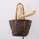 LOUIS VUITTON Monogram Sac Shopping GM Tote Bag M51110 LV Auth LN170-27