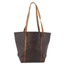 LOUIS VUITTON Monogram Sac Shopping GM Tote Bag M51110 LV Auth LN170-2