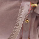 Miu Miu Hand Bag Vitellolux 2way Pink Gold Auth LN171V-17