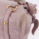 Miu Miu Hand Bag Vitellolux 2way Pink Gold Auth LN171V-26