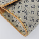 LOUIS VUITTON Monogram Mini Camille Chain Bag Blue M92002 LV Auth LN175A-16