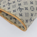 LOUIS VUITTON Monogram Mini Camille Chain Bag Blue M92002 LV Auth LN175A-18