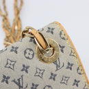 LOUIS VUITTON Monogram Mini Camille Chain Bag Blue M92002 LV Auth LN175A-8