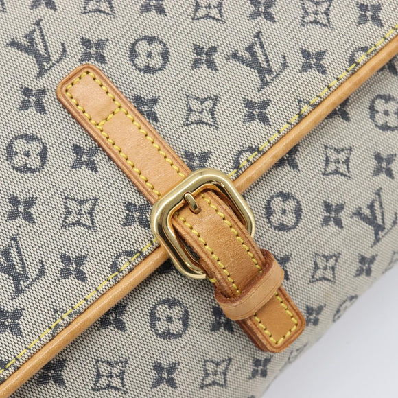 LOUIS VUITTON Monogram Mini Camille Chain Bag Blue M92002 LV Auth LN175A