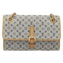 LOUIS VUITTON Monogram Mini Camille Chain Bag Blue M92002 LV Auth LN175A-13