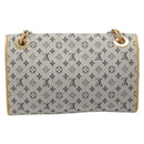 LOUIS VUITTON Monogram Mini Camille Chain Bag Blue M92002 LV Auth LN175A-2