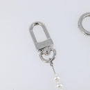 LOUIS VUITTON Bag Charm Chain Belt Pearl Fusion Key Holder M01947 LV Auth LN177M-12