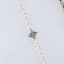 LOUIS VUITTON Bag Charm Chain Belt Pearl Fusion Key Holder M01947 LV Auth LN177M-13