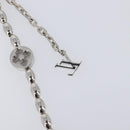 LOUIS VUITTON Bag Charm Chain Belt Pearl Fusion Key Holder M01947 LV Auth LN177M-17