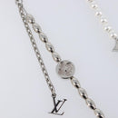 LOUIS VUITTON Bag Charm Chain Belt Pearl Fusion Key Holder M01947 LV Auth LN177M-5