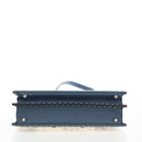 FENDI Selleria Peek A Boo I See You Bag Canvas 2way Light Blue Auth LN207SAM-5