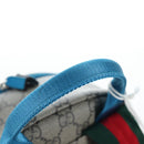 GUCCI GG Supreme Children's Backpack PVC Beige Silver 851222 Auth LN211M-7