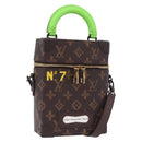 LOUIS VUITTON Monogram Vertical Box Trunk Shoulder Bag M59664 LV Auth LN212SM-1