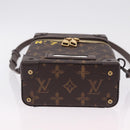 LOUIS VUITTON Monogram Vertical Box Trunk Shoulder Bag M59664 LV Auth LN212SM-5