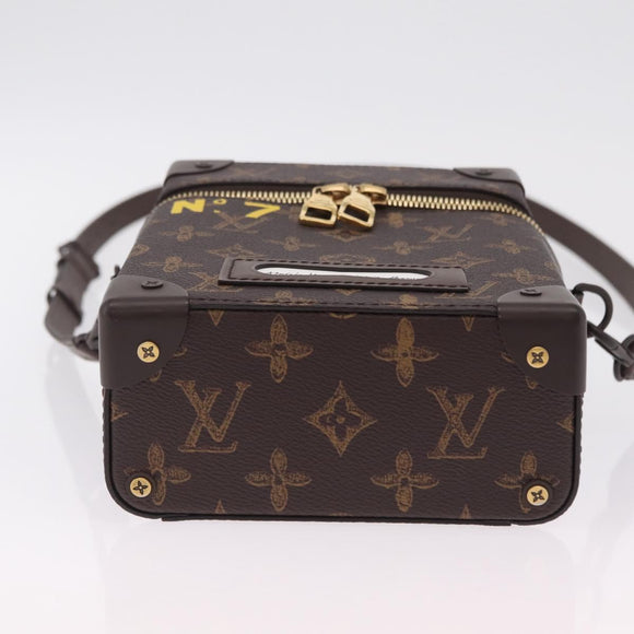 LOUIS VUITTON Monogram Vertical Box Trunk Shoulder Bag M59664 LV Auth LN212SM