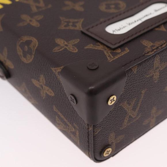 LOUIS VUITTON Monogram Vertical Box Trunk Shoulder Bag M59664 LV Auth LN212SM