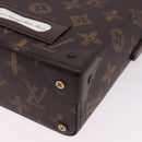 LOUIS VUITTON Monogram Vertical Box Trunk Shoulder Bag M59664 LV Auth LN212SM-20
