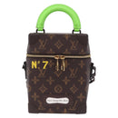 LOUIS VUITTON Monogram Vertical Box Trunk Shoulder Bag M59664 LV Auth LN212SM-13