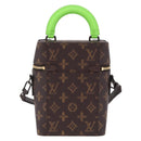 LOUIS VUITTON Monogram Vertical Box Trunk Shoulder Bag M59664 LV Auth LN212SM-2