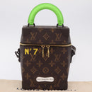 LOUIS VUITTON Monogram Vertical Box Trunk Shoulder Bag M59664 LV Auth LN212SM-12