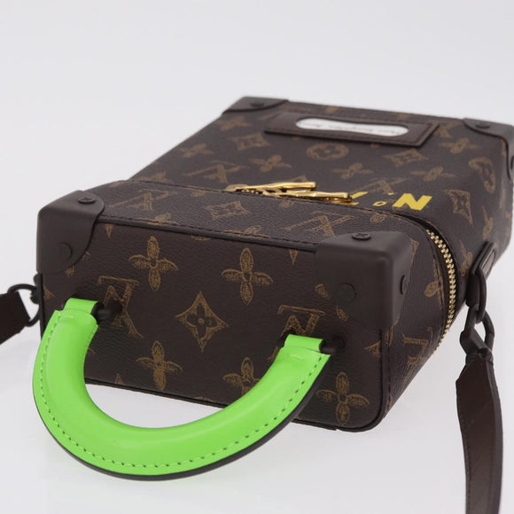 LOUIS VUITTON Monogram Vertical Box Trunk Shoulder Bag M59664 LV Auth LN212SM