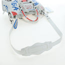 Balenciaga The Classic City Hand Bag Leather 2way White 431621 Auth LN213M-9