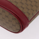 GUCCI Micro GG Supreme Fujiko-Pro Shoulder Bag PVC Beige Gold 647801 Auth LN214M-18