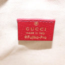 GUCCI Micro GG Supreme Fujiko-Pro Shoulder Bag PVC Beige Gold 647801 Auth LN214M-20