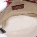 GUCCI Micro GG Supreme Fujiko-Pro Shoulder Bag PVC Beige Gold 647801 Auth LN214M-11