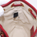 GUCCI Micro GG Supreme Fujiko-Pro Shoulder Bag PVC Beige Gold 647801 Auth LN214M-22