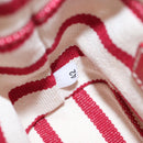 PRADA Chain Shoulder Pouch Canvas Red Gold Auth LN218M-11