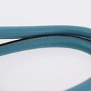 HERMES Birkin 35 Hand Bag Taurillon Leather Turquoise Blue Silver Auth LN221SM-15