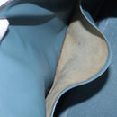 HERMES Birkin 35 Hand Bag Taurillon Leather Turquoise Blue Silver Auth LN221SM-34