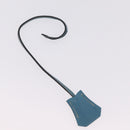 HERMES Birkin 35 Hand Bag Taurillon Leather Turquoise Blue Silver Auth LN221SM-38